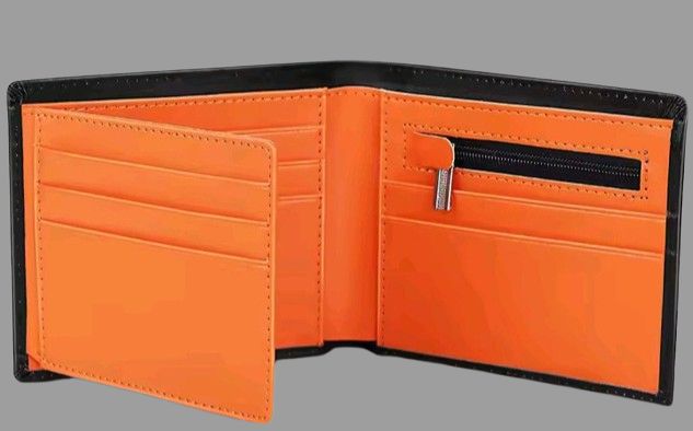 Slim Leather Bifold Wallet