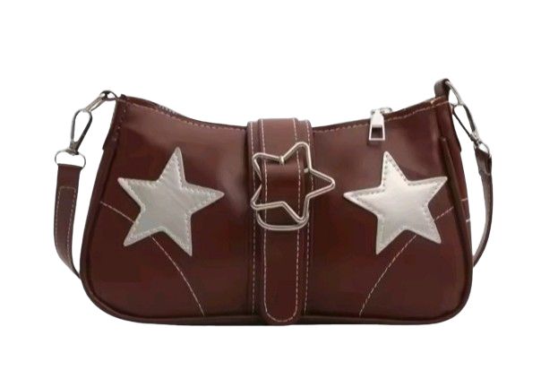 Stellar Snap Faux Leather Handbag