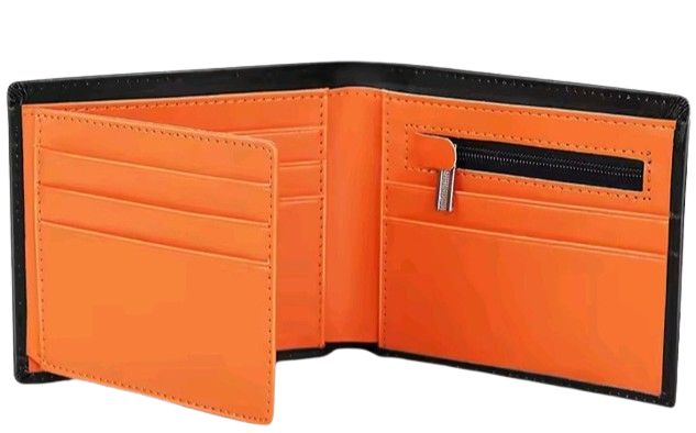Slim Leather Bifold Wallet