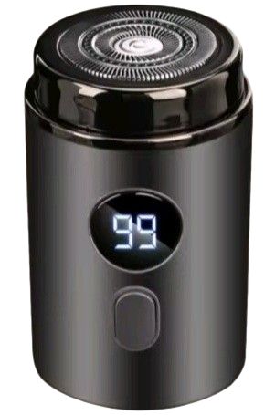 Portable Rechargeable Mini Electric Shaver Waterproof USB C Razor with LED Display