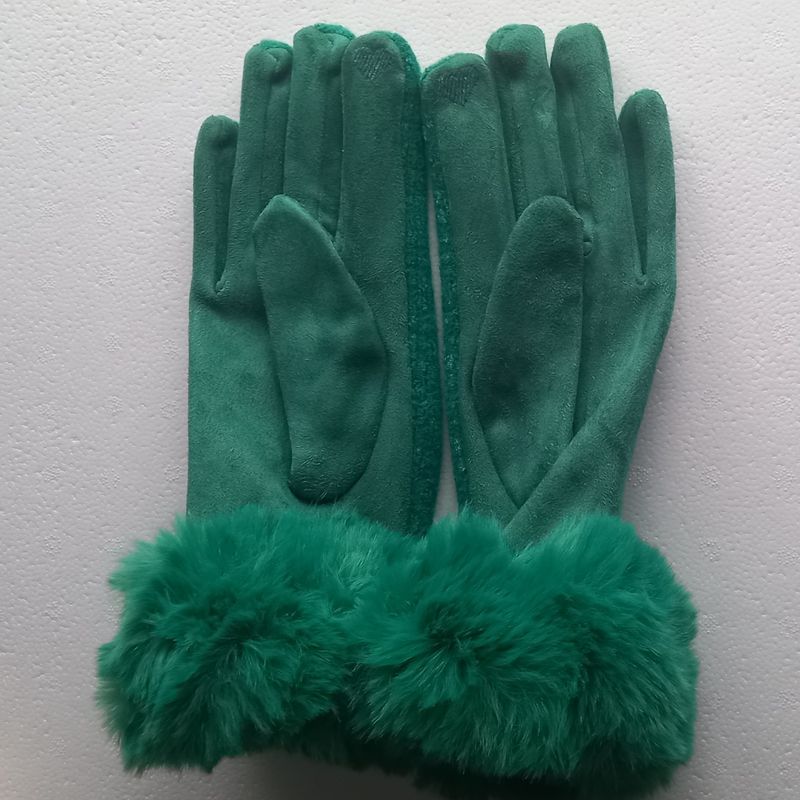 Faux Fur Gloves