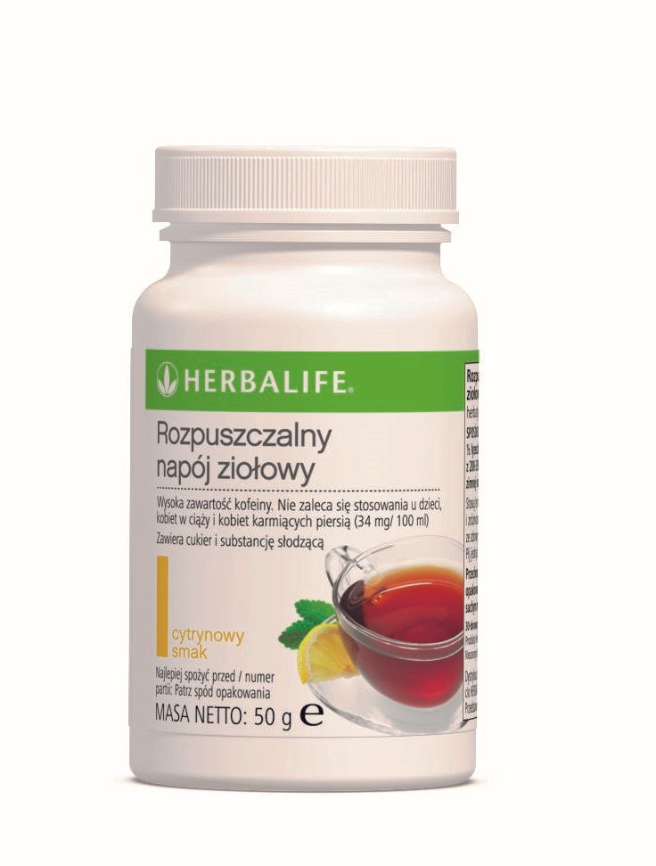 Herbalife Herbatka rozpuszczalna smak cytrynowy 50g
