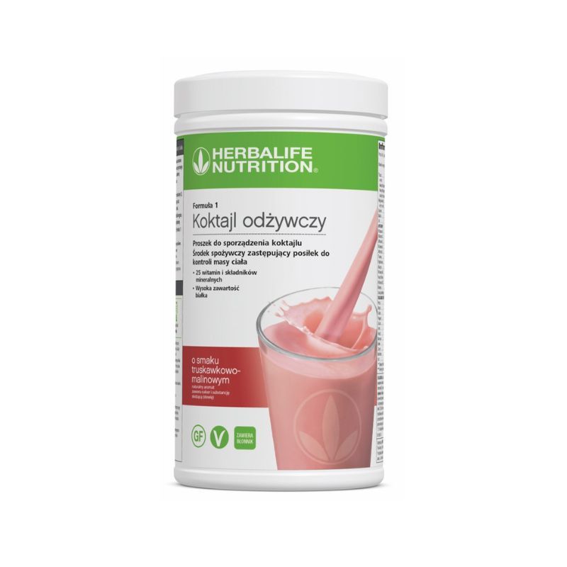 Koktajl Herbalife o smaku truskawkowo-malinowym 550 g