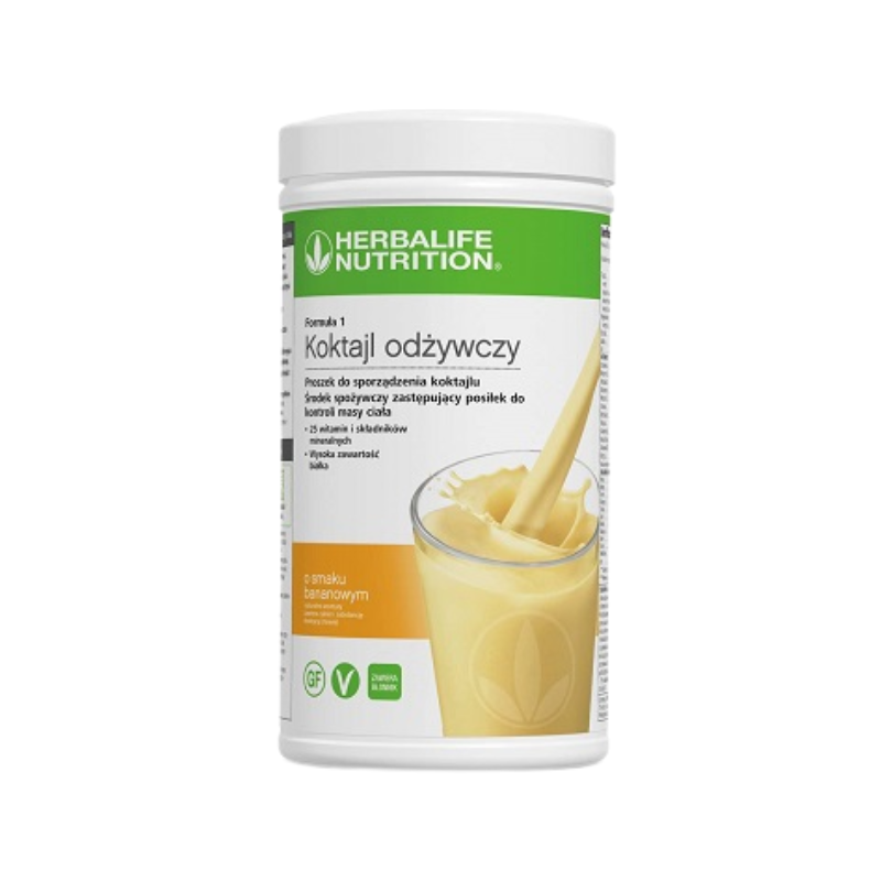 Koktajl Herbalife o smaku bananowym 550 g