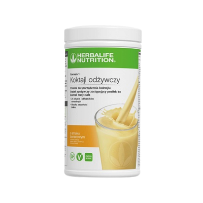 Koktajl Herbalife o smaku bananowym 550 g