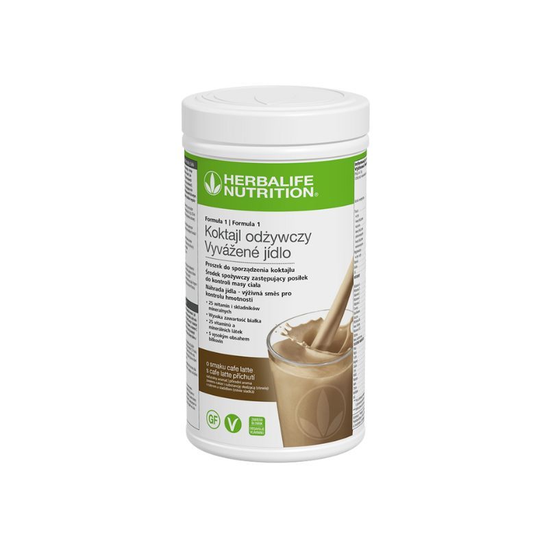 Koktajl Herbalife o smaku café latte 550 g