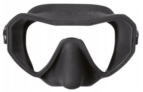 Maska do nurkowania, freedivingu okulary Salvimar NEO czarne