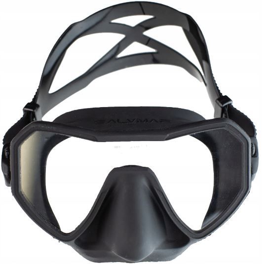 Maska do nurkowania, freedivingu okulary Salvimar NEO czarne