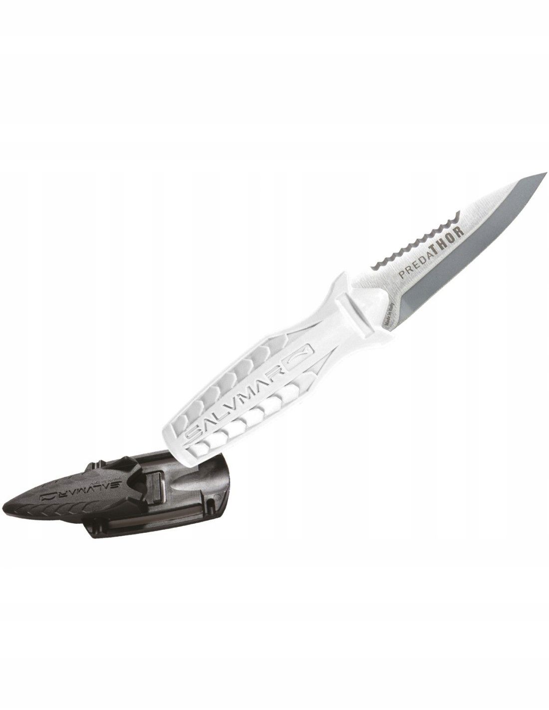 Nóż nurkowy Salvimar Predathor biały 16 cm