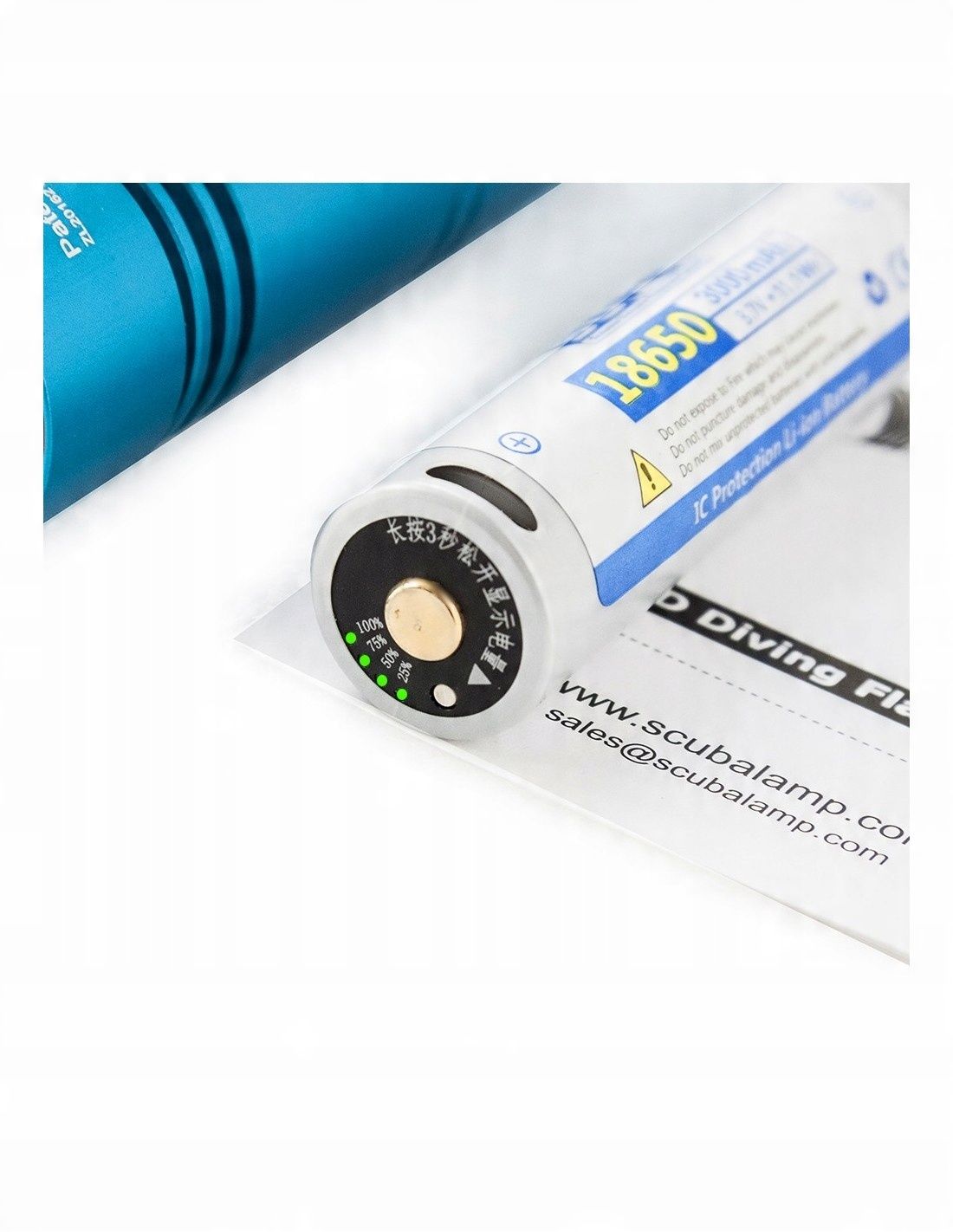 Akumulator Li-ion 18650 Ładowany USB typ C (3000mAh, 3,7V,)