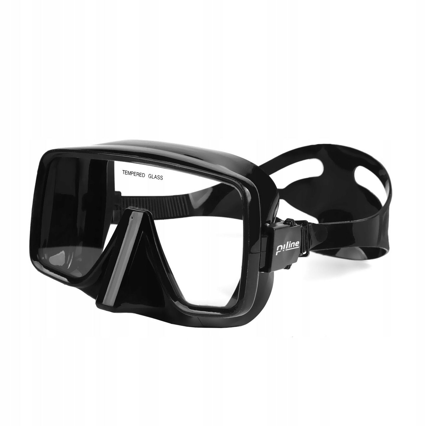 PiLine MASKA nurkowanie snorkeling FRAMELESS kolor biały