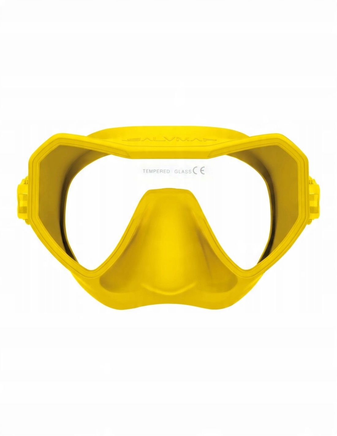 Maska do nurkowania, freedivingu okulary Salvimar NEO żółta