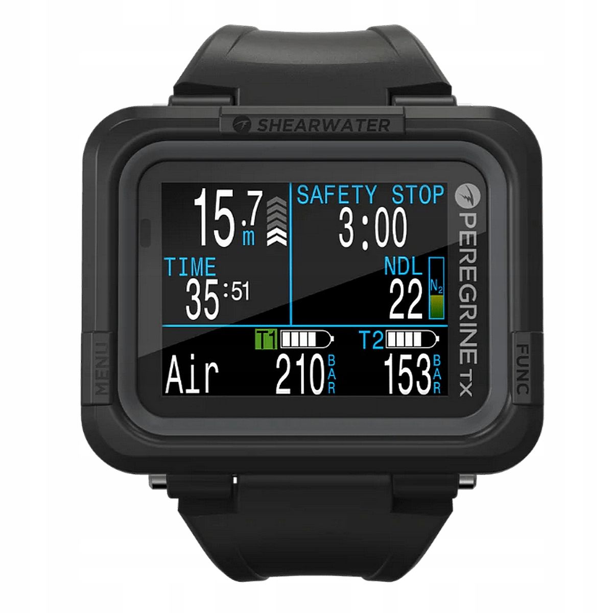 Komputer nurkowy Shearwater Peregrine TX
