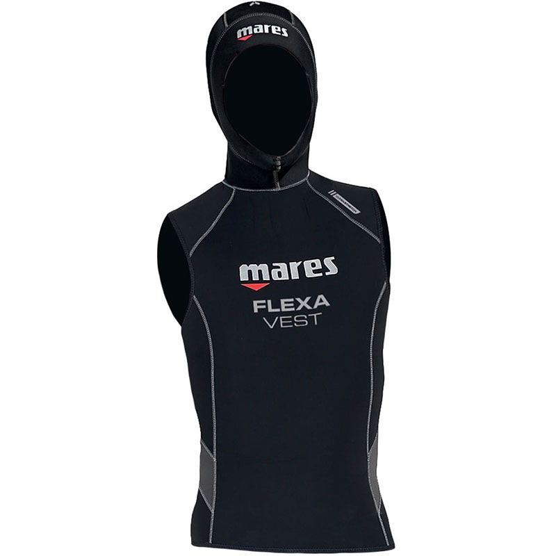 Docieplacz, Żyletka z kapturem Mares Flexa Hooded Vest 3 mm Man rozmiar 5/L