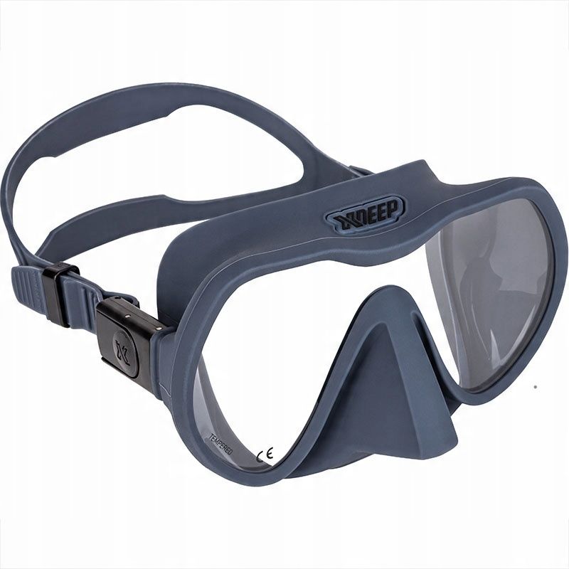 Maska XDeep RADICAL Frameless szary silikon