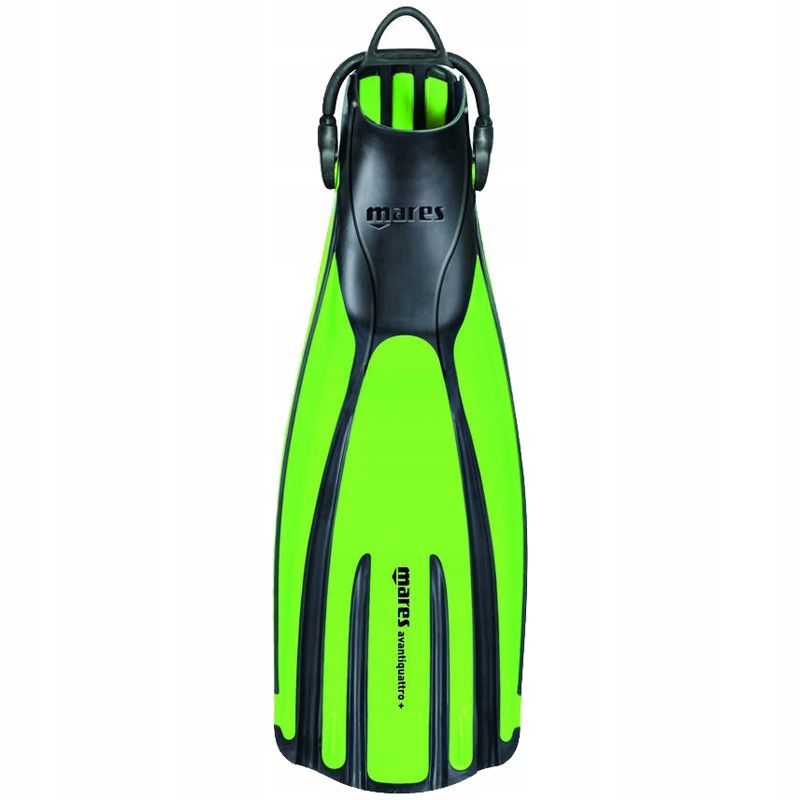 Płetwy Mares Avanti Quattro Plus bungee rozmiar Regular 41/43 limonkowy