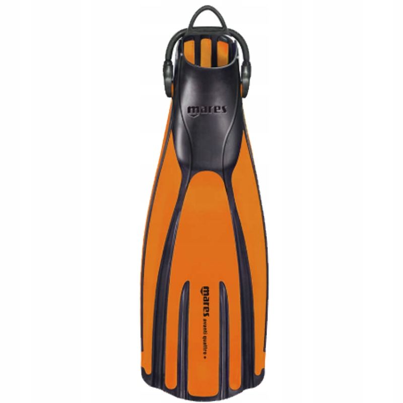Płetwy Mares Avanti Quattro Plus bungee rozmiar Regular 41/43 pomarańczowe