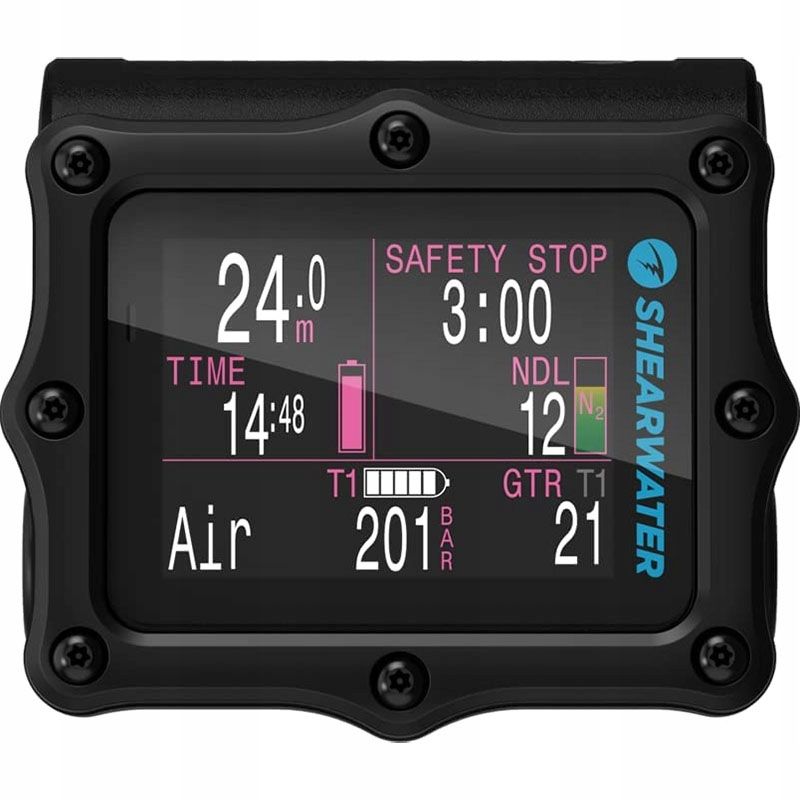 Komputer nurkowy Shearwater PERDIX 2TI black