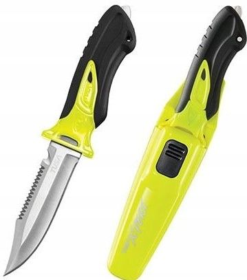 Nóż nurkowy TUSA X-PERT II FK-910 żółty