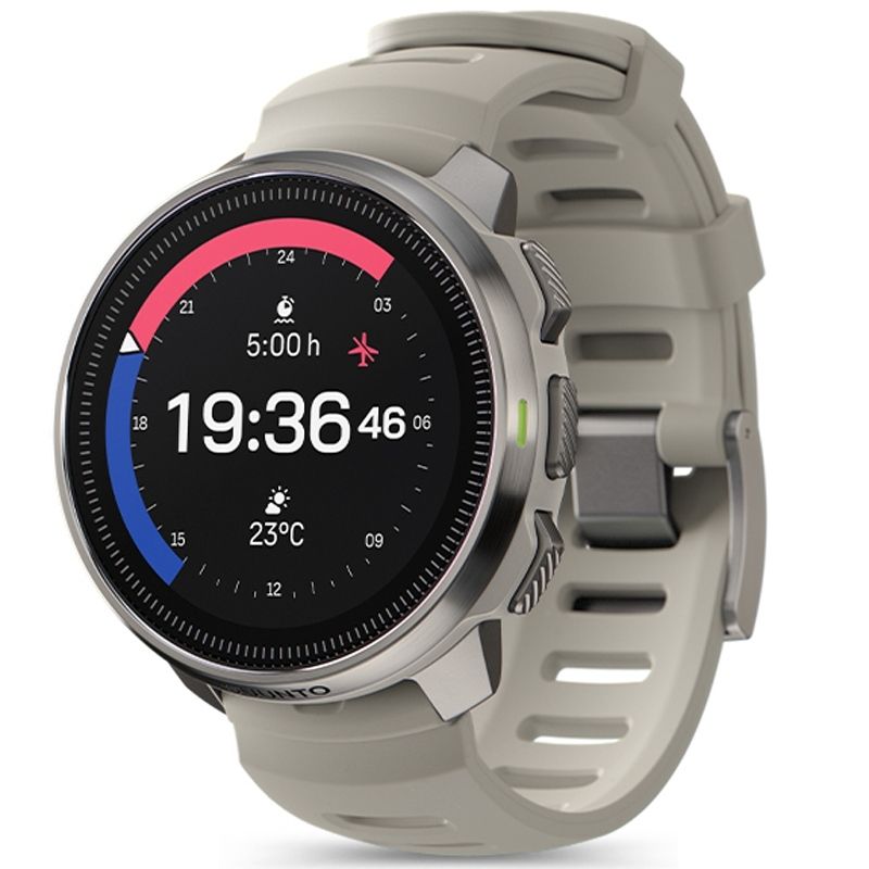 Komputer nurkowy Suunto Ocean piaskowy ze srebrną kopertą