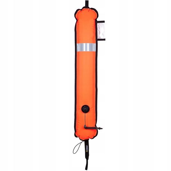 Bojka dekompresyjna XDeep 90 cm zamknięta pomarańczowa