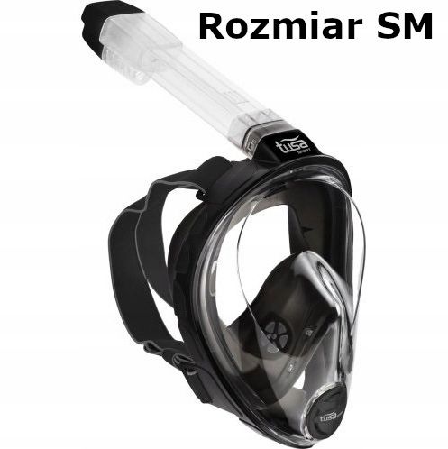 Maska pełnotwarzowa do snorkelingu TUSA UM8001 rozmiar S/M