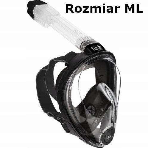 Maska pełnotwarzowa do snorkelingu TUSA UM8001 rozmiar M/L