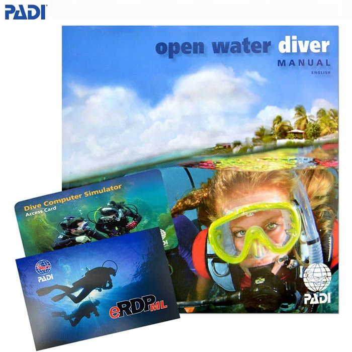 Podręcznik książka PADI OWD Manual eRDPML v. PL