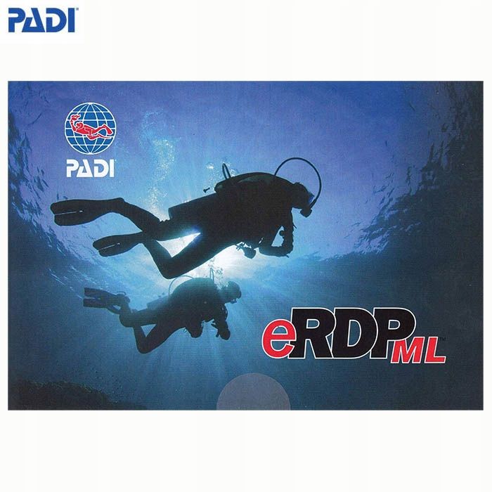 Podręcznik książka PADI OWD Manual + RDP wersja PL