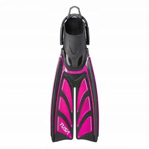 Płetwy z bungee TUSA Hyflex Zoom rozmiar 38-40 różowo-czarne