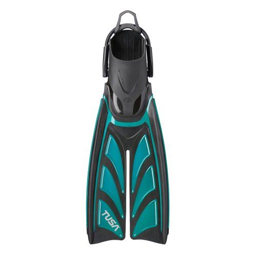 Płetwy z bungee TUSA Hyflex Zoom rozmiar 38-40 czarno-turkusowe