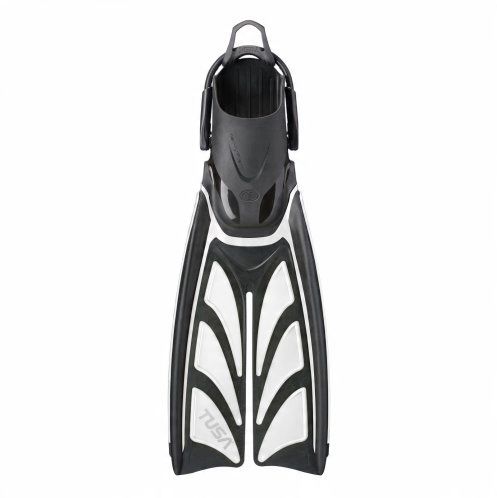 Płetwy z bungee TUSA Hyflex Zoom rozmiar 35-38 biało-czarne