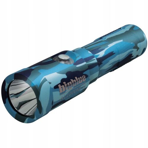 Latarka nurkowa Big Blue AL1300NP-CBL CAMO 1300Lm 10 stopni niebieska