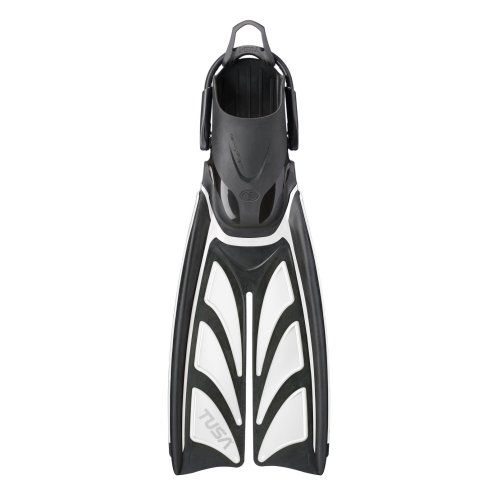Płetwy z bungee TUSA Hyflex Zoom rozmiar 38-40 biało-czarne