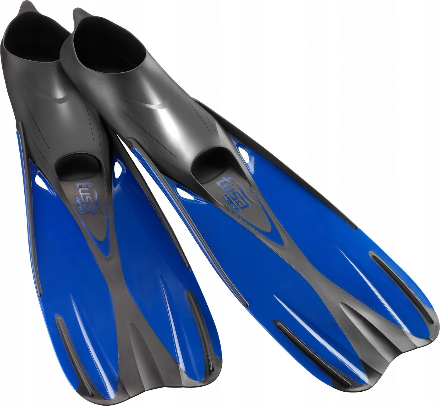 Zestaw TUSA Visio maska+fajka+płetwy UF0202 czarno-niebieski rozmiar 42-43