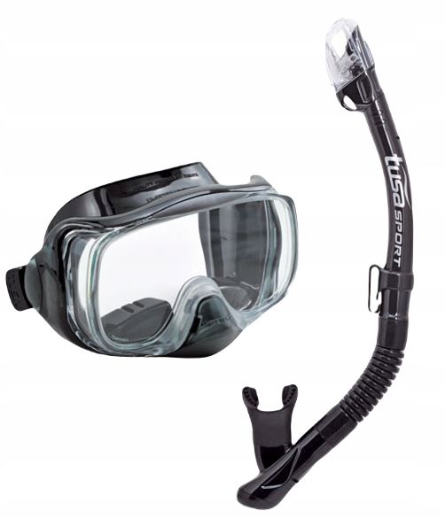 Tusa maska,fajka,płetwy IMPREX 3D HyperDry/Travel Right rozm. 34-39 czarny