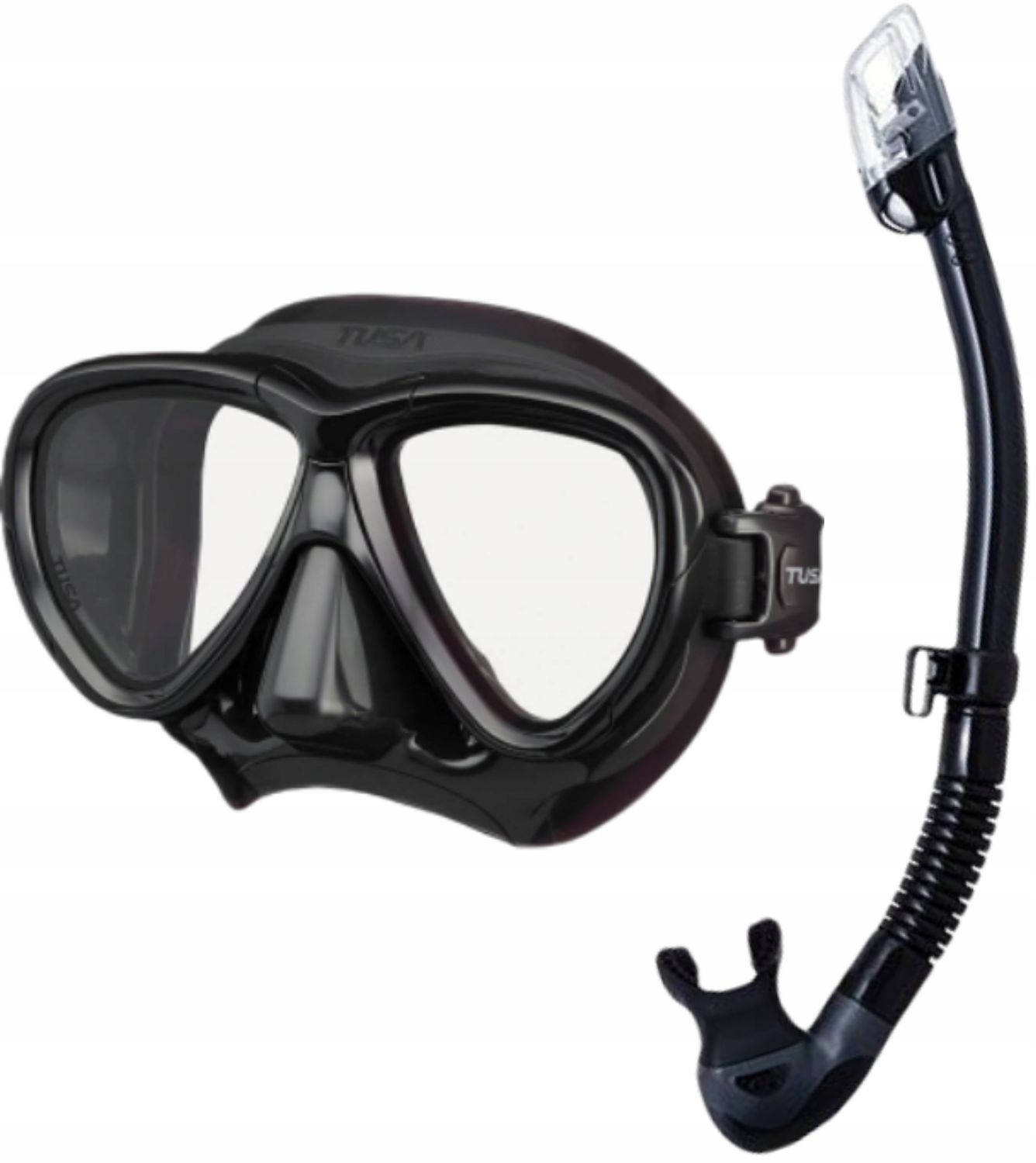 Zestaw TUSA Maska Intega M2004 z Fajką SP-0101 czarny