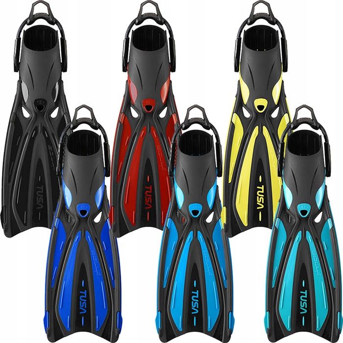 Płetwy bungee TUSA SOLLA SF-0114 FB rozmiar L-XL / 44-50 błękitne