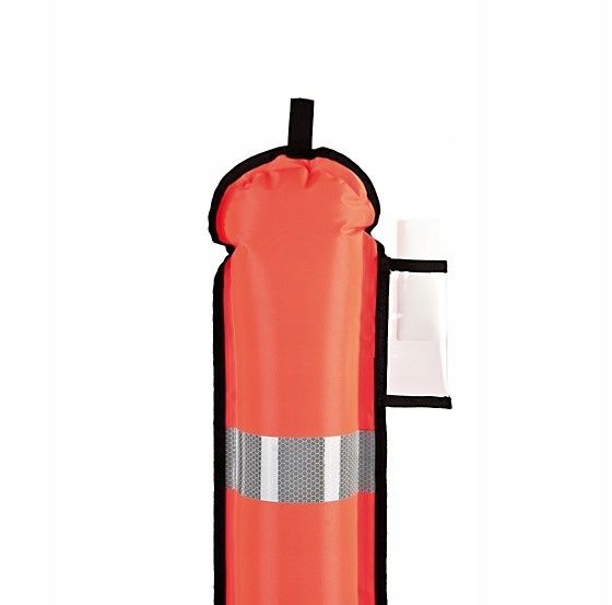 Bojka dekompresyjna xDeep 140 cm zamknięta orange