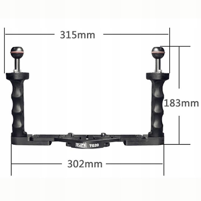 Podstawa ScubaLamp Camera Tray TG20 GoPro Foto
