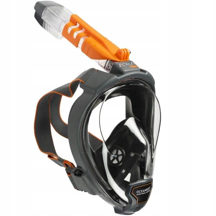 Maska pełnotwarzowa Ocean Reef ARIA QR+ czarna S/M