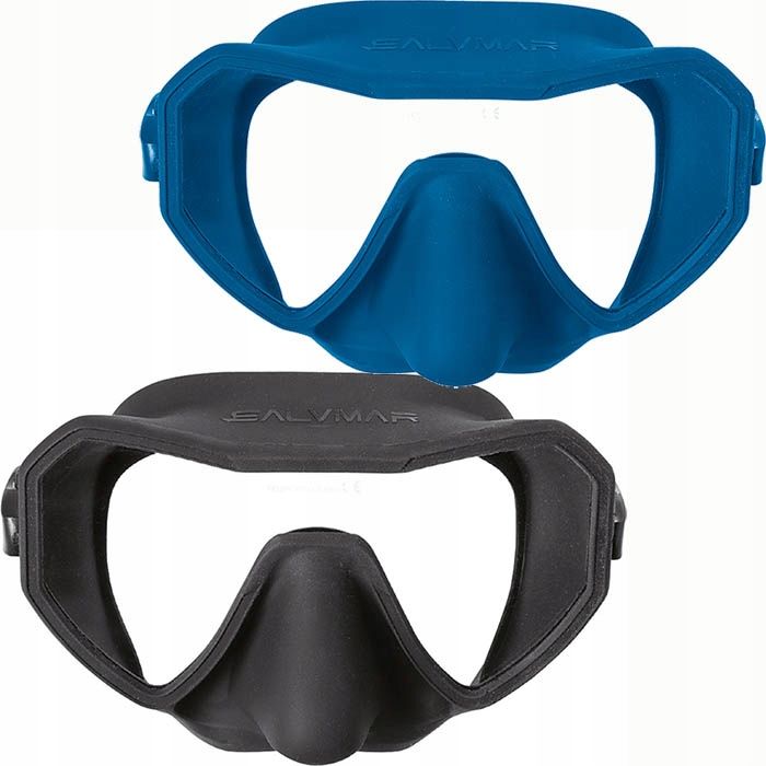 Maska do freedivingu Salvimar NEO niebieska