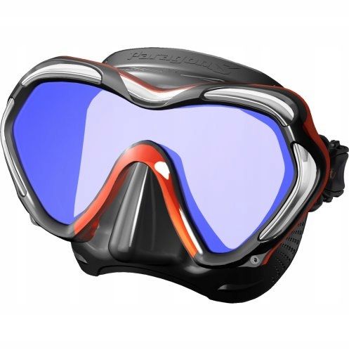 Maska TUSA PARAGON SM 1007SQB EOA czarno-pomarańcz