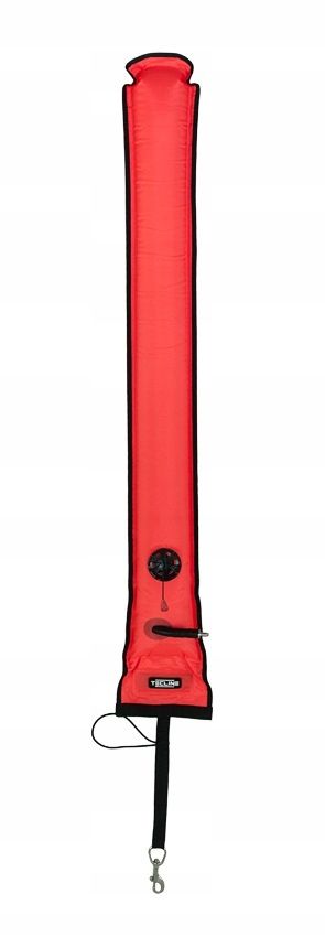 Boja dekompresyjna TecLine 18/122 cm pomarańczowa