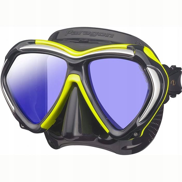Maska TUSA PARAGON M 2001SQB FYA czarno-żółta