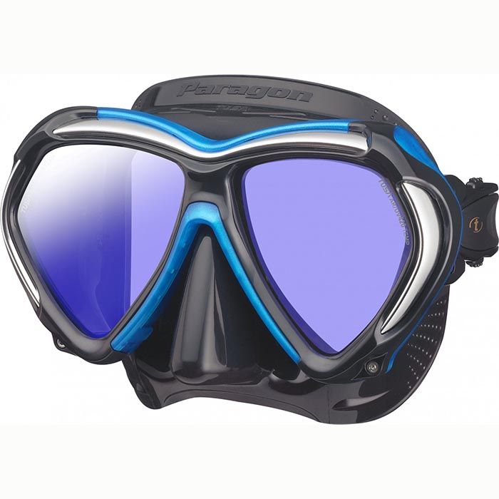 Maska TUSA PARAGON M 2001SQB FBA czarno-niebieska