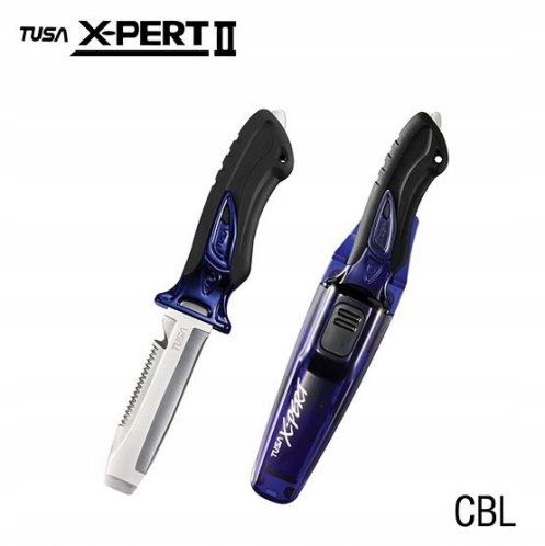 Nóż nurkowy TUSA X-PERT II FK-920 blunt tip granatowy