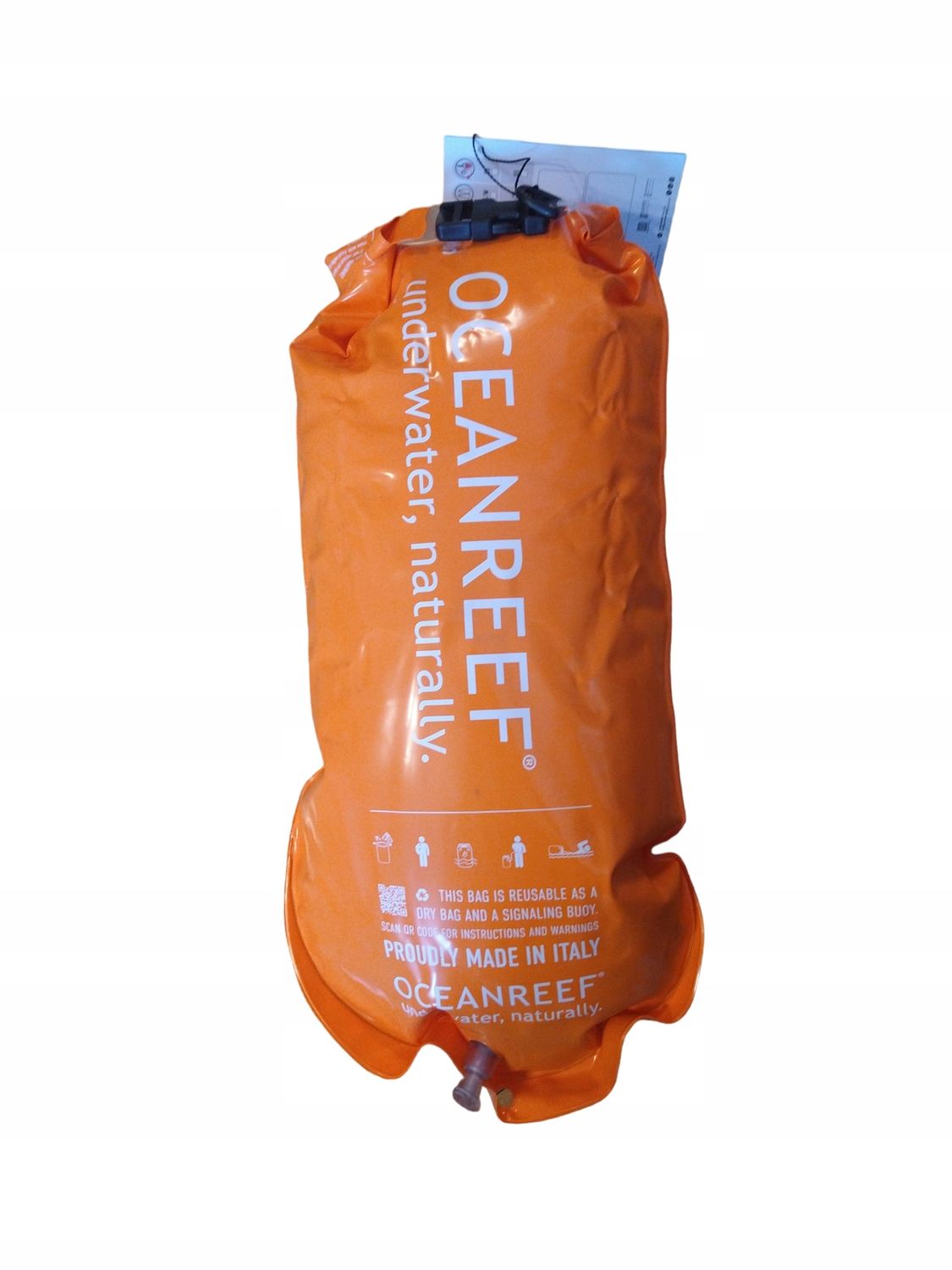 Maska pełnotwarzowa Ocean Reef ARIA QR+ blue LXL