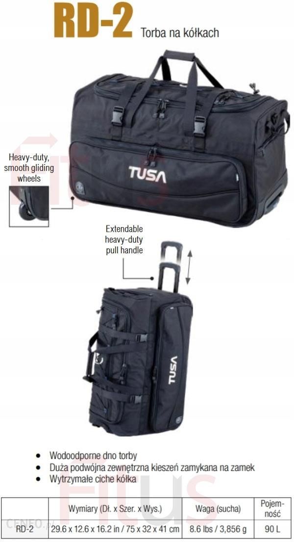 Torba Tusa Roller Duffel bag RD-2 na kółkach 90 l.