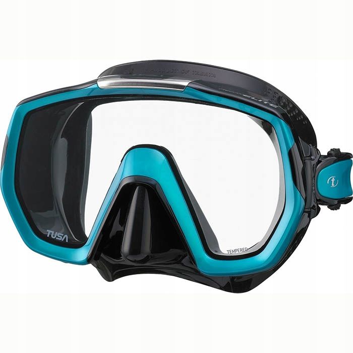 Maska Tusa Freedom Elite M-1003 QBOG czarno-turkus